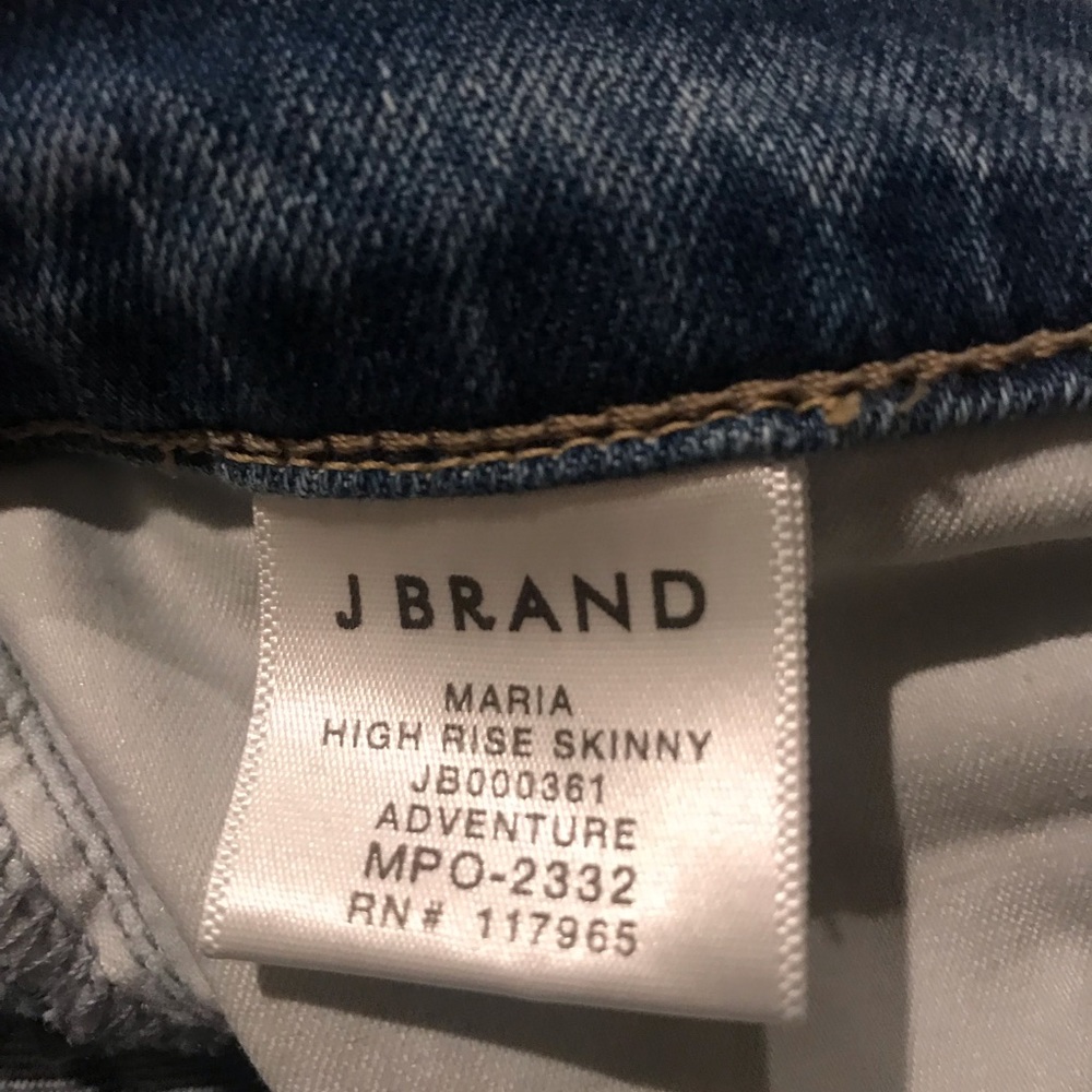 J BRAND MARIA HIGH RISE SKINNY